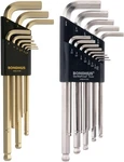 Bondhus Goldguard 22PC Ball End Brightguard Hex Wrench Set Sae Inch Metric. Fixed Price $37.97.