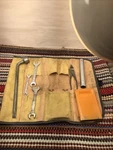Toyota Motor Japan Roll Up Bag Tool Kit Wrenches Pliers Lug Wheel Chock. Fixed Price $125.00.