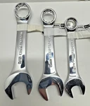 Craftsman Stubby Lot 3 Combination Wrench Cmmt 44114, 117, 108, 12MM 15MM 11/16. Fixed Price $24.96.
