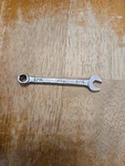 Mac Tools 1/4" 6PT Chrome Midget Combination Wrench CH8. Fixed Price $15.00.
