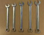 Snap-on 12-POINT Metric Combo Wrench Set Pc 15MM- 19MM. 150-OEXM190. Fixed Price $129.99.