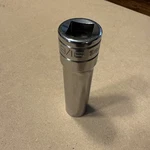 Snap-on Tools Usa New 1/2" Drive 12-POINT Sae 9/16 Deep Socket S181A. Fixed Price $38.00.