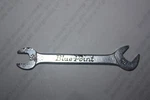 Vtg Blue Point C-1618, 1/4" X 9/32" Offset Open End Ignition 4-WAY Wrench Usa. Fixed Price $7.50.