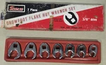 Snap-on Tools 7 Piece Drive Sae. Flare Nut Crowfoot Wrenches 3/8-3/4. Fixed Price $135.00.