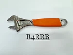 Snap-on Tools Spain New 8" Orange Soft Grip Adjustable Wrench FADH8BO. Fixed Price $125.00.