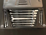 Rare New Matco 11 Piece Sae 12 Point Flex Head Wrench SET-1/4-7/8-SWB82-SWB282. Fixed Price $299.95.
