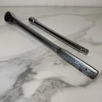 Craftsman Ratchet -v- 44976 1/2" Drive 15 + -h- 44132 10 Extension Usa. Fixed Price $64.00.