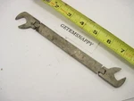Snap On 1/2" 9/16" Flex End Wrench B-3411 Rare. Fixed Price $74.99.