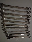 Snap-on Tools 10-PIECE Metric 10MM-19MM Combination Wrench Set. Fixed Price $225.00.