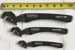 Craftsman Vintage Clench Wrench Lot (3) 42310-42308-42306 Black (6" 8" & 10"). Fixed Price $49.00.