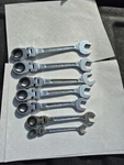 Mac Tools Ratchet Combination Wrench Used Lot RWF19 (7). Fixed Price $145.69.