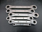 Matco 6 Piece Metric Ratcheting Box End Wrenches 7-8MM & 11-21MM *no 9-10MM. Fixed Price $65.00.