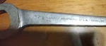 Flat Wrenchs ARMSTRONG2-28-064, And 1-3/8"-28-044, 1" Bonney 1232. Snap-on Mac. Fixed Price $39.99.