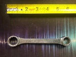 Mac Tools BX2022 5/8 3/4-INCH Short Box Wrench Usa. Fixed Price $15.95.