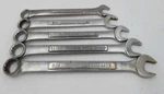 Vintage Usa Craftsman 12 Pt Sae Combination Wrench, 5 Pc, Std, -//-vv. Fixed Price $42.99.