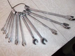 Power Torque Metric Combination Wrench Set, 11-PIECE Polished Chrome (A-1). Fixed Price $13.95.