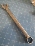 Rare Spline Matco 7/8 MC282K Combination Anvil Wrench. Fixed Price $23.96.