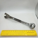 Facom 10MM T112B FRE279 01 Cranked Brake Spanner. Square & Open End Obstruction. Fixed Price $10.10.
