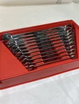 Snap-on 12PT Combination Set 3/8"-1" 11 Wrenches Usa Oexb Sae Flank. Fixed Price $349.99.