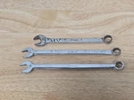Snap On Wrench Lot Usa 3/8" OEX12 7/16" OEX140 Pt + 10MM OSHM100. Fixed Price $49.99.