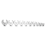 10-PIECE 3/8" Drive To 1" Full Polished Open End Crowfoot Wrench Set. Fixed Price $29.33.