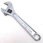 Vintage Utica Tools 91-6 6" Adjustable Crescent Wrench Nice Made Usa. Fixed Price $9.99.