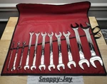 Snap-on Tools Usa New 11PC Metric Offset Slimline Open End Wrench LTAM811. Fixed Price $679.95.