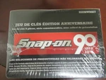 Snap On 2010 (90TH Anniversary) Pces Wrench With Display Case, #SSX90WRSET. Fixed Price $329.99.