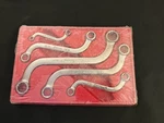 New Snap On Pc 12-POINT Sae S-shaped Box Wrench Set 5/16-7/8" SBX605. Fixed Price $299.95.