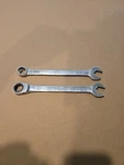 Mac Tools 5/8" 12PT Sae Chrome Standard,ratcheting Combination Wrenchs Usa Set. Fixed Price $35.00.