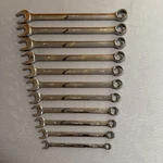 New Snap OEX711B - Pc Sae 12PT Standard Handle Chrome Combination Wrench. Fixed Price $449.00.