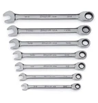 Snap Tools Usa 7PC Sae Non-reversing Ratcheting Combo Wrench Set SOXR707A+. Fixed Price $300.00.