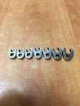 Vintage Snap On Pc. Crowfoot Flare Nut Set 207S-FRH Drive 3/8-3/4 Complete. Fixed Price $89.99.