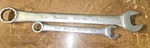 2 New Britain Sae Combination Wrenches 3/8" 5/8" NDF-50 NDF-58. Fixed Price $12.99.