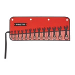 Proto JSCVMS-13S Combo Wrench St,steel,chrome,stnrd, Ofst 22DJ40. Fixed Price $432.35.