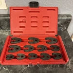 Astro Pneumatic 7112 12PC Professional Sae Crowfoot Wrench Set To 5/16. Fixed Price $65.00.