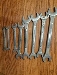 Penncraft Open End Wrench Set 8 Pc. Sae Usa 1/4" 3/4". Fixed Price $28.82.