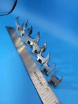Snap-on Tools Crowfoot Wrench Set Drive 7/16" 1-3/16" Pieces Usa T-8-12. Fixed Price $136.74.