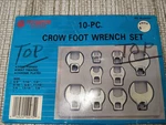 Champion Metric Crowfoot Wrenches 10 Pc Set #M0503C. Fixed Price $18.95.