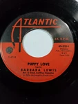 Barbara Lewis Snap Your Fingers- Puppy Love- Atlantic Vg F14A. Fixed Price $6.67.