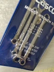 Easco New 4 Pc Midget Box End Wrench Set Heat Treated, Chrome Plated Usa. Fixed Price $16.50.