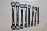 Snap-on Tools 12-POINT Metric Short 10 Offset Box Wrench 6/7 18/20 Mm 8PC. Fixed Price $265.00.