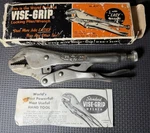 Vintage Peterson Vise Grips 7R With Box Nos New. Fixed Price $99.99.