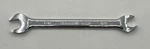 Blackhawk 4723P 7/16" 3/8" Open Ended Double Box Wrench Polished Chrome Usa. Fixed Price $8.99.