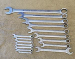 Kal Sae Combination Wrench Set 1-1/2 1-1/8 1" 15/16 7/8 3/4 11/16 5/8 Usa. Fixed Price $110.67.