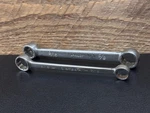 Vintage Armstrong Armaloy Offset Box End Wrench 6725-A & 6727 7/16 9/16 5/8 Usa. Fixed Price $9.90.