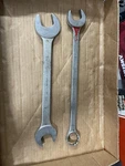 Vintage Vlchek Wrenchs (2) W3236 & WBE32 Made Usa Inch And 1/8. Fixed Price $12.00.