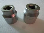 Lot Of (2) Craftsman Usa 11/16- V 44554, & 1/2- G- 47782 Sockets. Fixed Price $20.00.