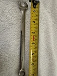 Used Snap 7/16" 12-POINT Combination Wrench OEX14B. Fixed Price $20.00.