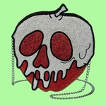 2017 Disney Poison Apple Crossbody Bag Danielle Nicole Snow White Glitter Purse. Fixed Price $169.99.
